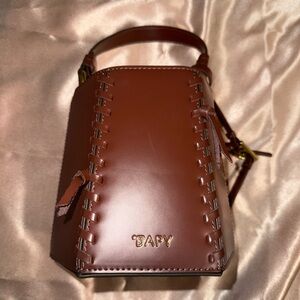 A bathing ape brown bucket Bag